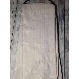 Calvin Klein Lurex Scarf White Small Rip From Security Tag